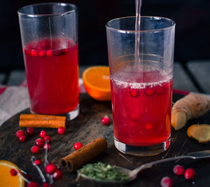 Warm Birch-Lingonberry Drink